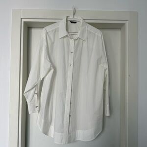 Massimo Dutti NEW 100% Cotton Poplin Shirt
